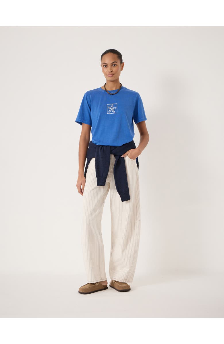 Hush Sealife Graphic Crew Neck T-Shirt, Alternate, color, Bright Blue