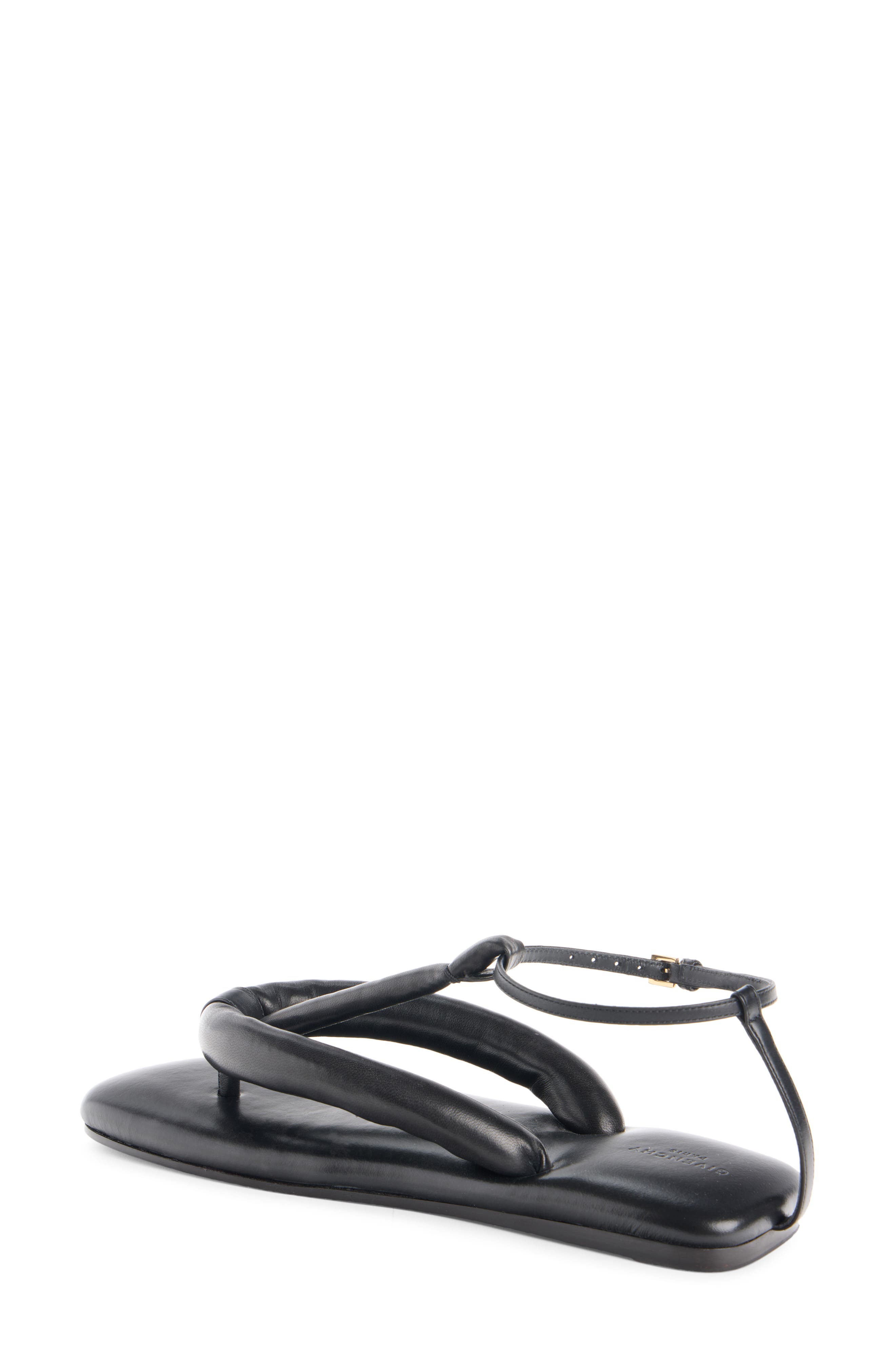 Givenchy Boudoir Flat Sandal, Alternate, color, Black