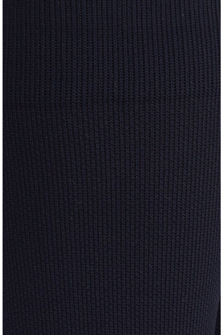 Solid Compression Knee Highs, Alternate, color, BLACK