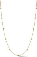 Ember Fine Jewelry 14K Gold Ball Station Necklace