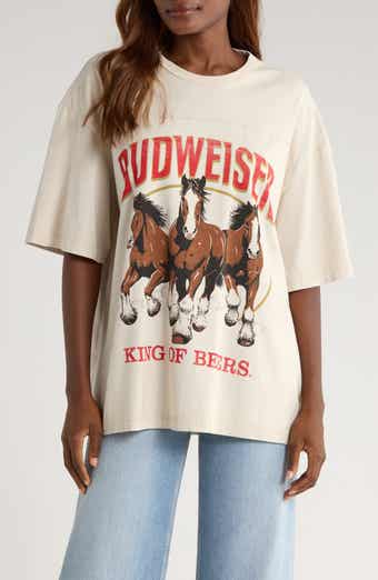 Junk Food Budweiser Graphic T-Shirt