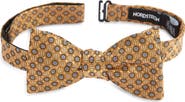 Nordstrom Neat Medallion Silk Bow Tie