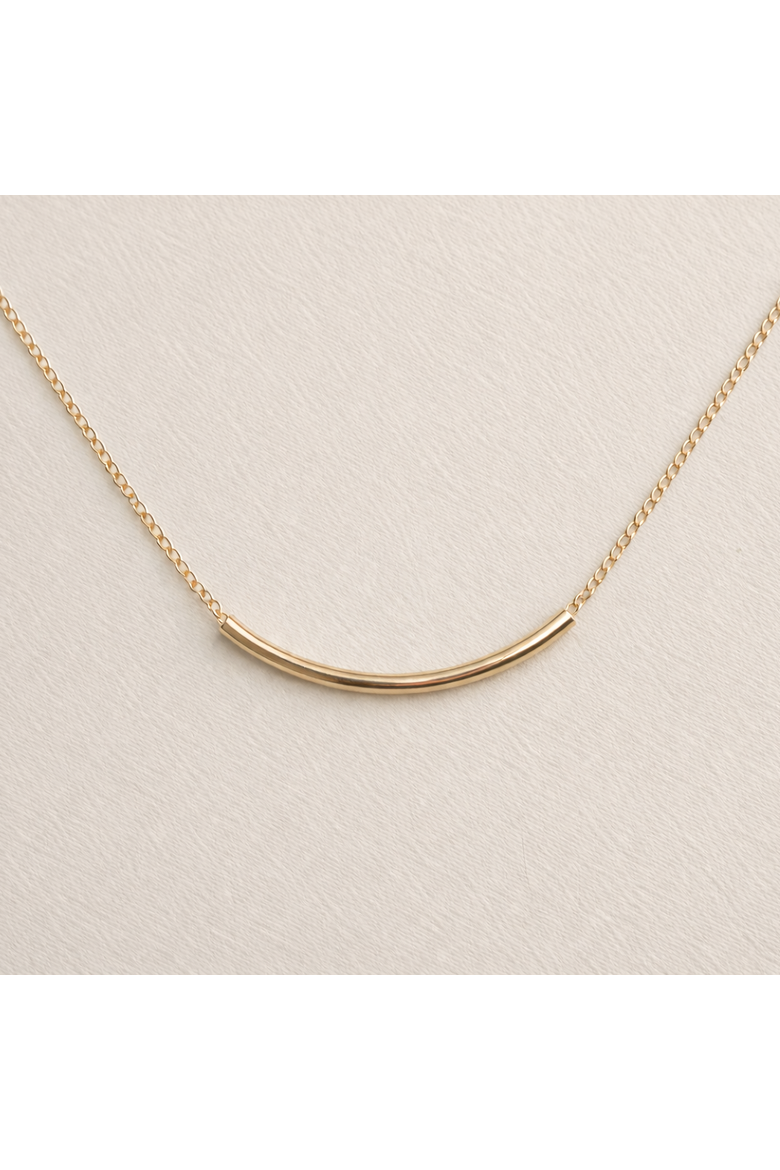 Sunset Bar Necklace, Alternate, color, 14k Gold Fill - 16-18"