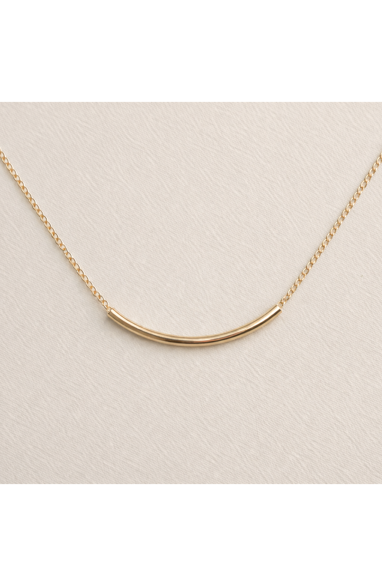 Sheena Marshall Jewelry Sunset Bar Necklace, Alternate, color, 14K Gold Fill - 16-18"