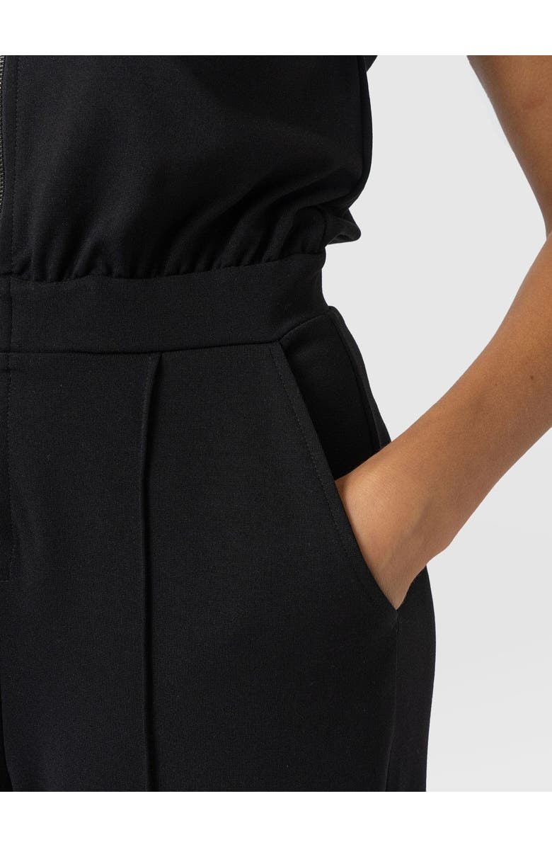 Saint + Sofia Keller Jumpsuit, Alternate, color, Black