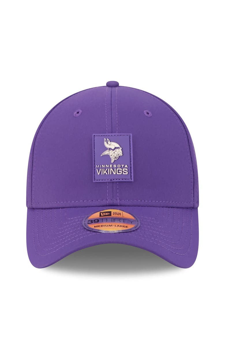 New Era Men's New Era Purple Minnesota Vikings 2025 Sideline 39THIRTY Flex Hat, Alternate, color, Purple