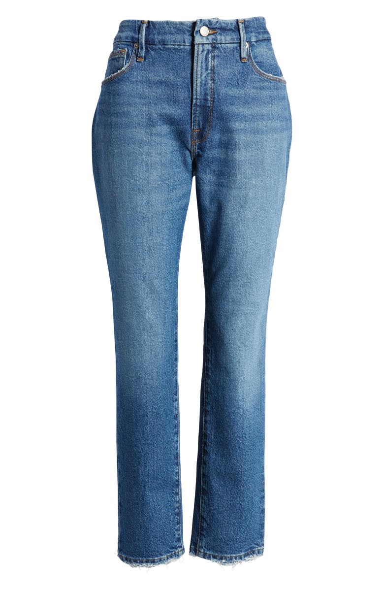 Good American Women's Good Classic Straight Leg Jeans, Alternate, color, 