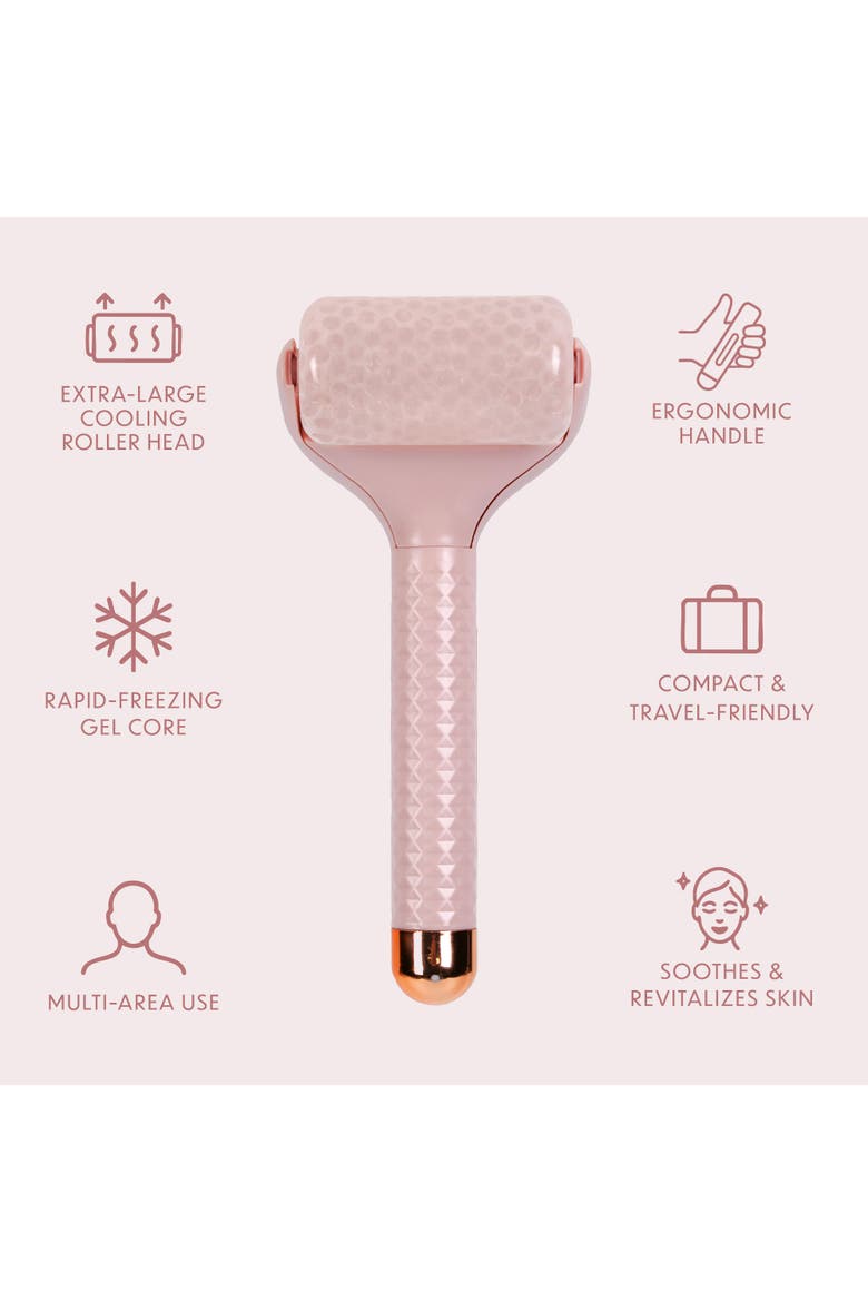 Ice Facial Massage Roller / Refresh, Revitalize & Glow, Alternate, color, Pink