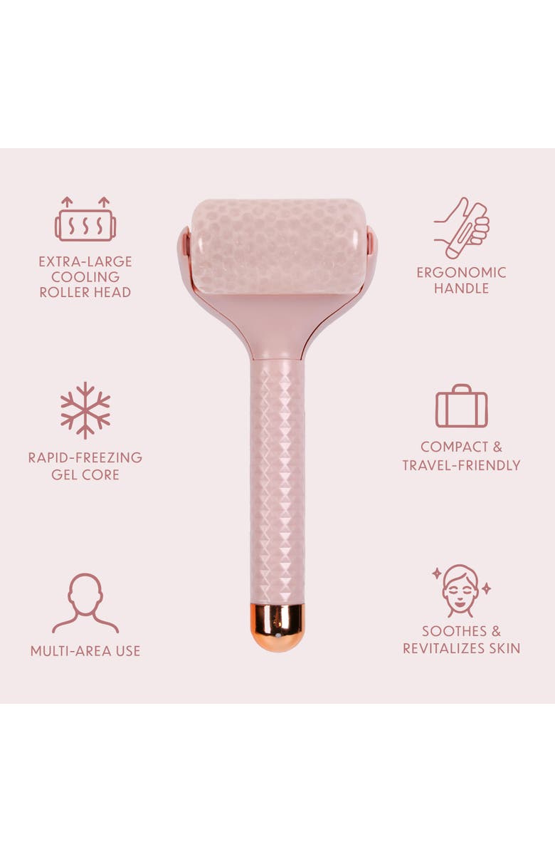 PURSONIC Ice Facial Massage Roller / Refresh, Revitalize & Glow, Alternate, color, Pink