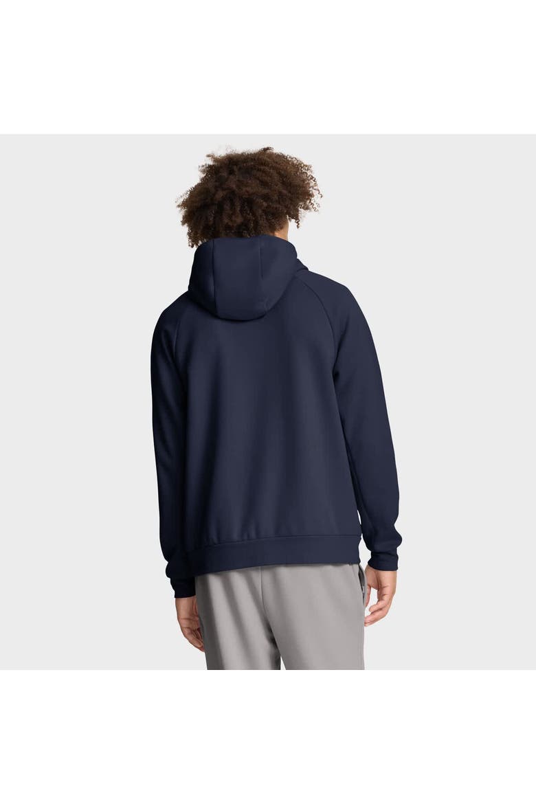 Men's Nike Navy North Carolina Tar Heels Premium Raglan Performance Pullover Hoodie, Alternate, color, Navy