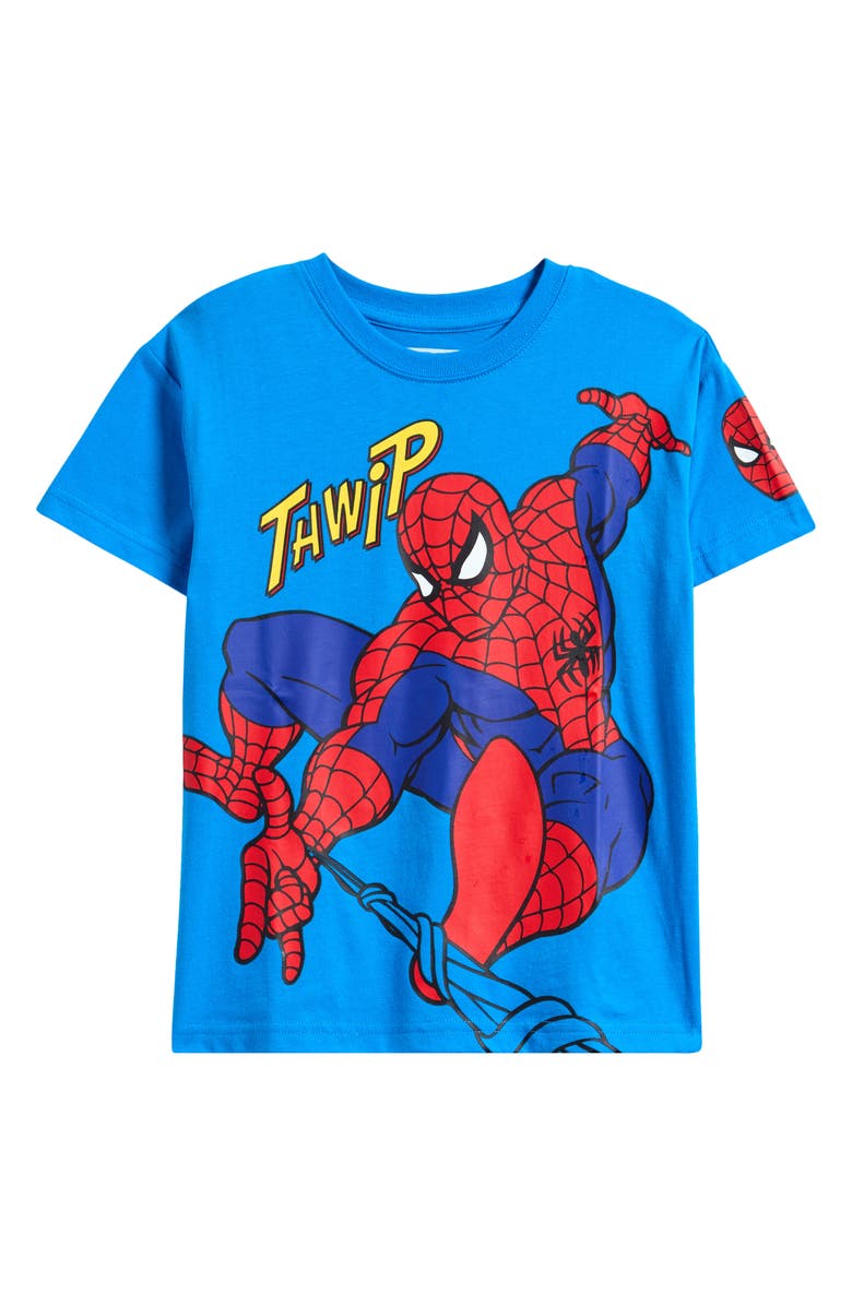 Jem Kids' Spider-Man Webslinger Graphic T-Shirt, Main, color, Blue