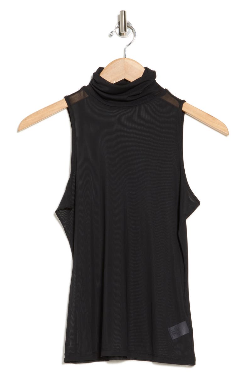 AFRM LOS ANGELES AFRM Holt Sleeveless Turtleneck Mesh Top, Alternate, color,