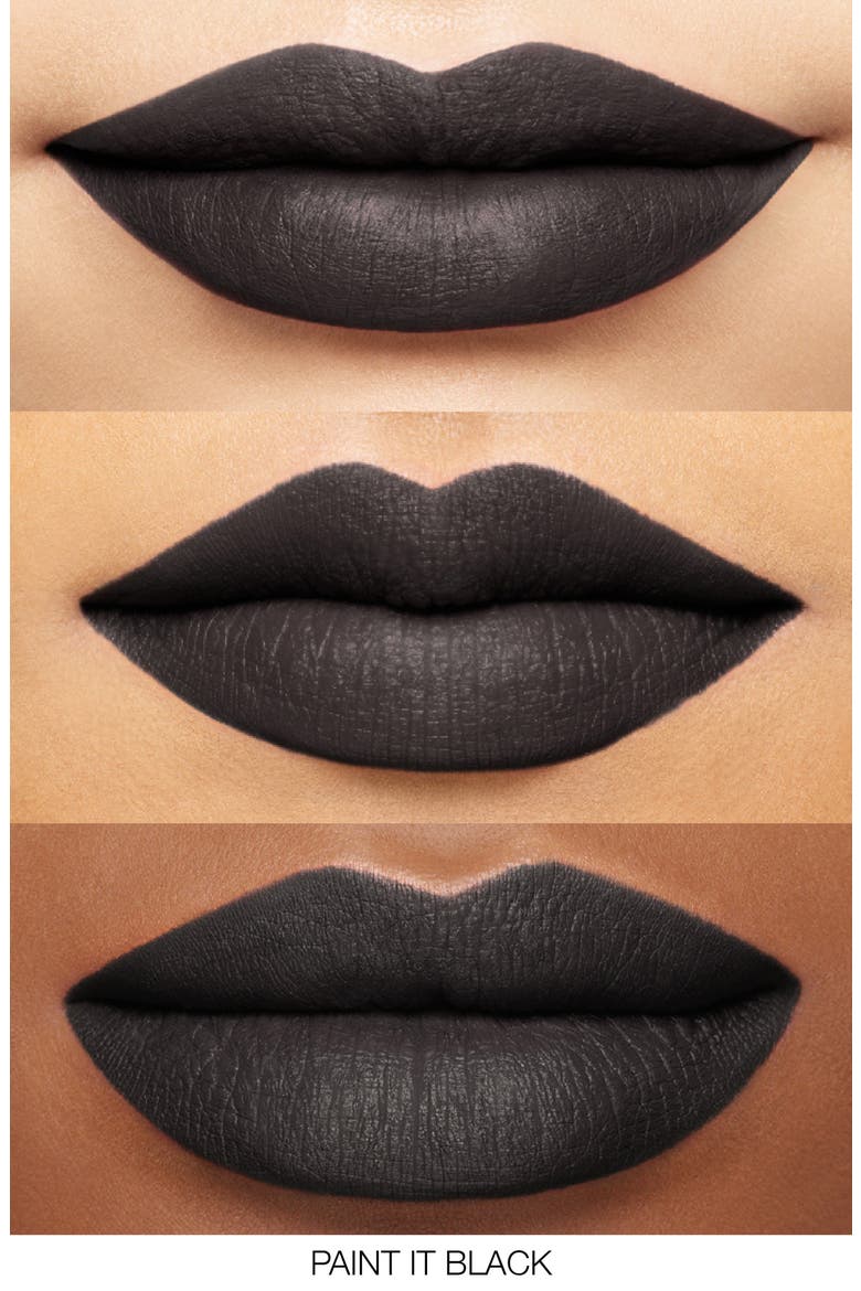 Powermatte Lip Pigment Liquid Lipstick, Alternate, color, PAINT IT BLACK