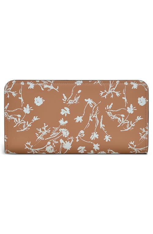 Radley Blooming Lovely Zip Around Wallet In Brown