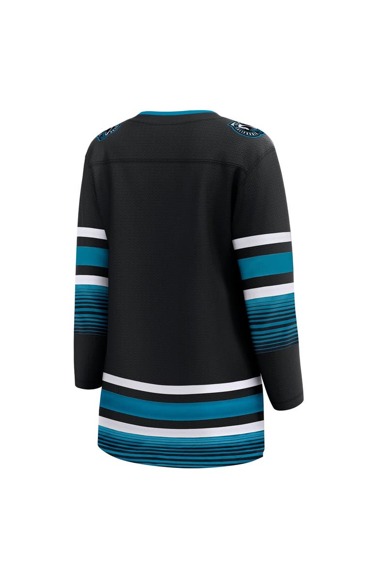 FANATICS Women's Fanatics Branded Black San Jose Sharks Alternate Premier Breakaway Jersey, Alternate, color,