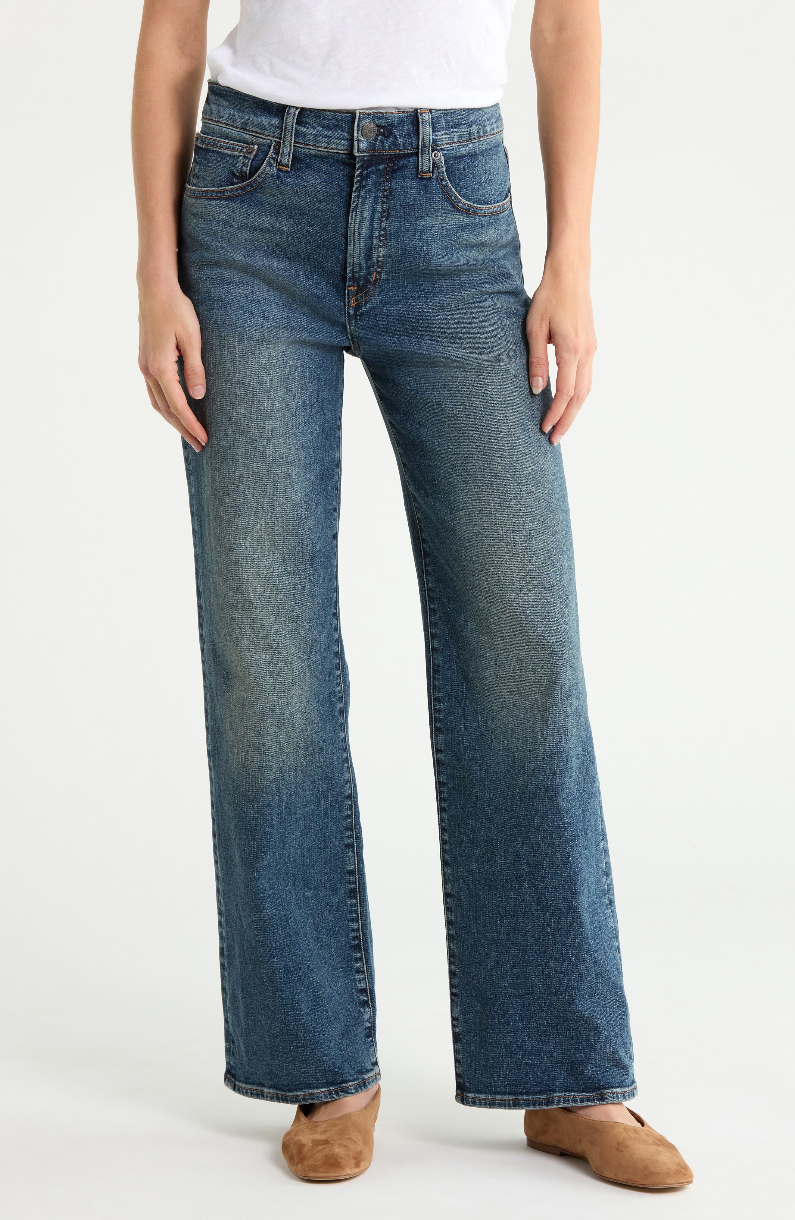The Perfect Vintage High Waist Wide Leg Jeans