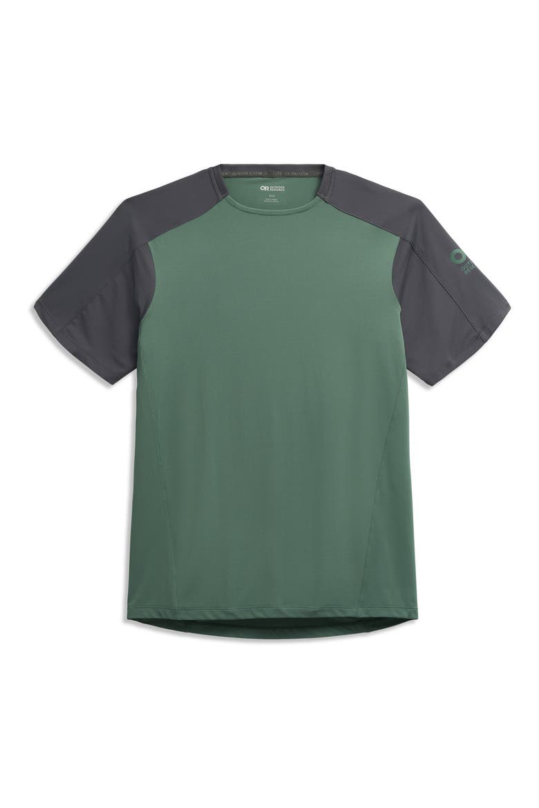 Freewheel Mountain Bike T-Shirt, Alternate, color, STORM/ MALACHITE