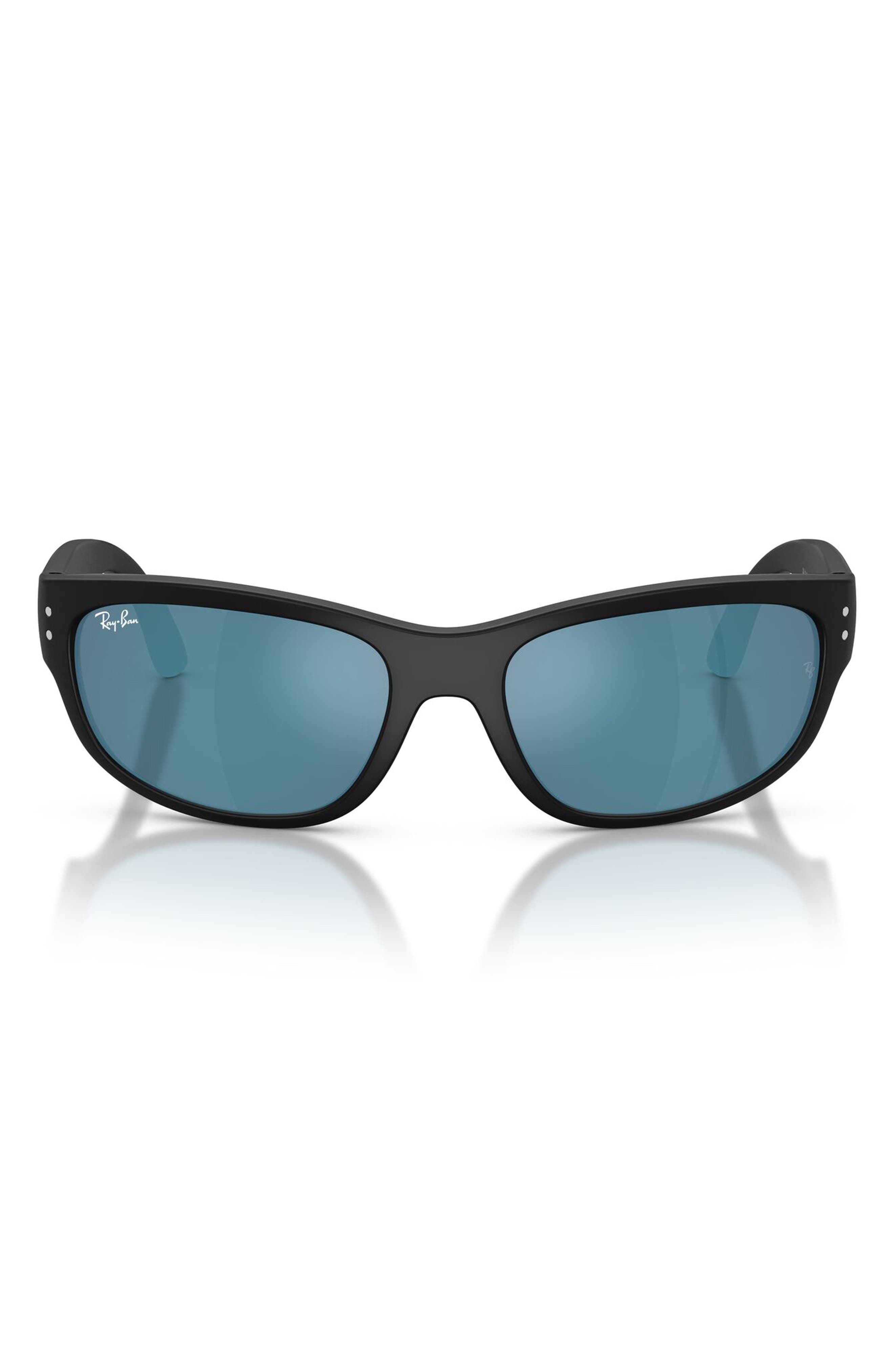 selected MATTE BLACK / BLUE MIRROR BLUE