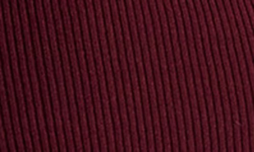 A.l.c . Evelyn Off The Shoulder Merino Wool Blend Sweater In Burgundy