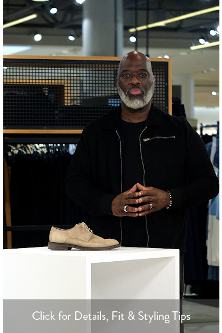 Moore Suede Plain Toe Derby video