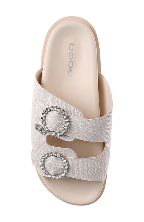 Bebe Platform Slide Sandal