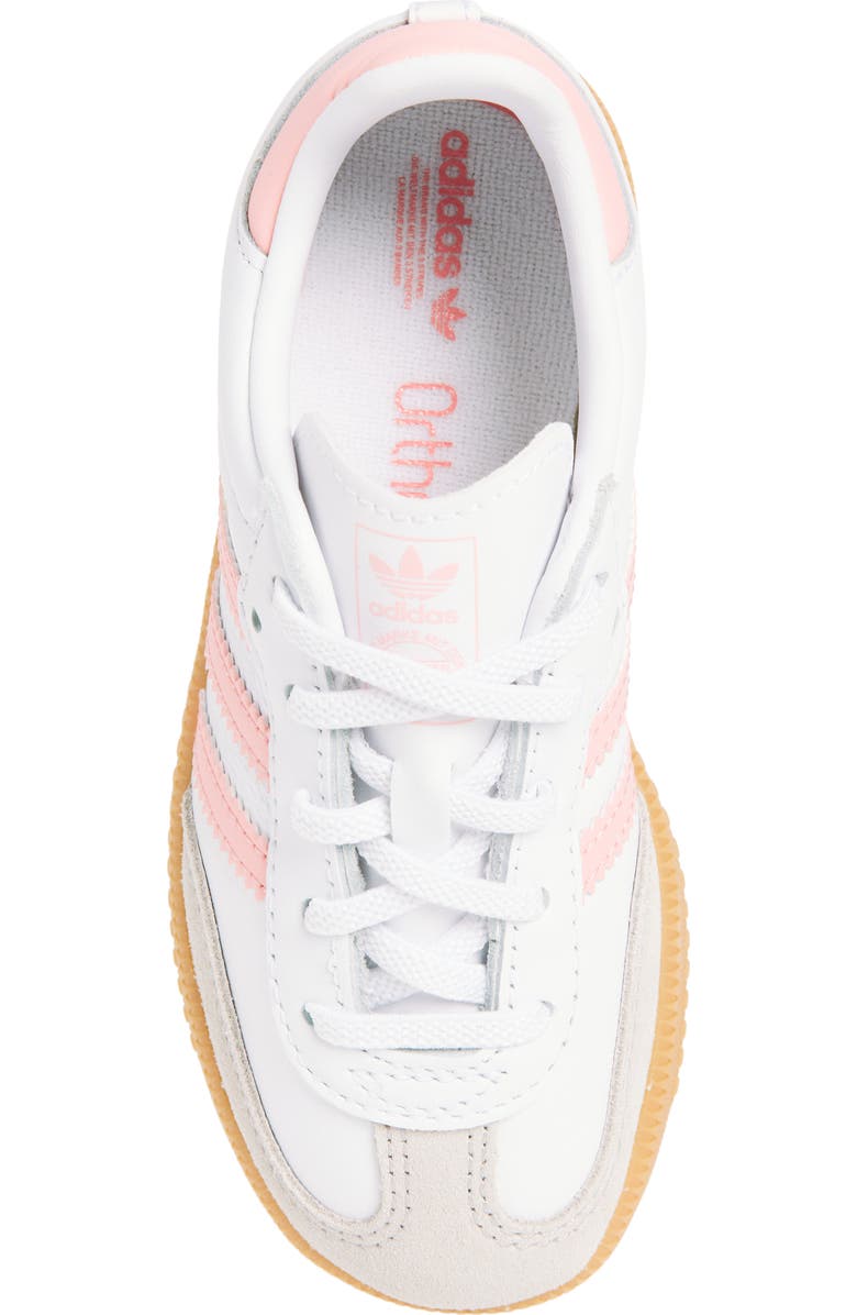 adidas Kids' Samba Sneaker, Alternate, color, Ftwwht/Sep