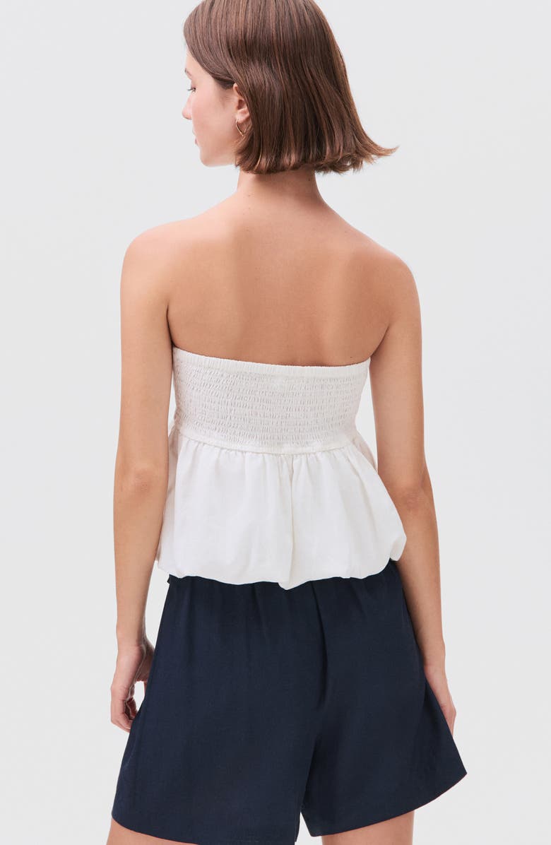 MANGO TEEN Bow Pleated Shorts, Alternate, color, Navy