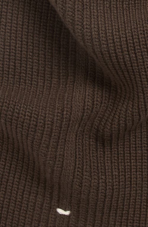 Rag & Bone Evan Wool Scarf In Brown