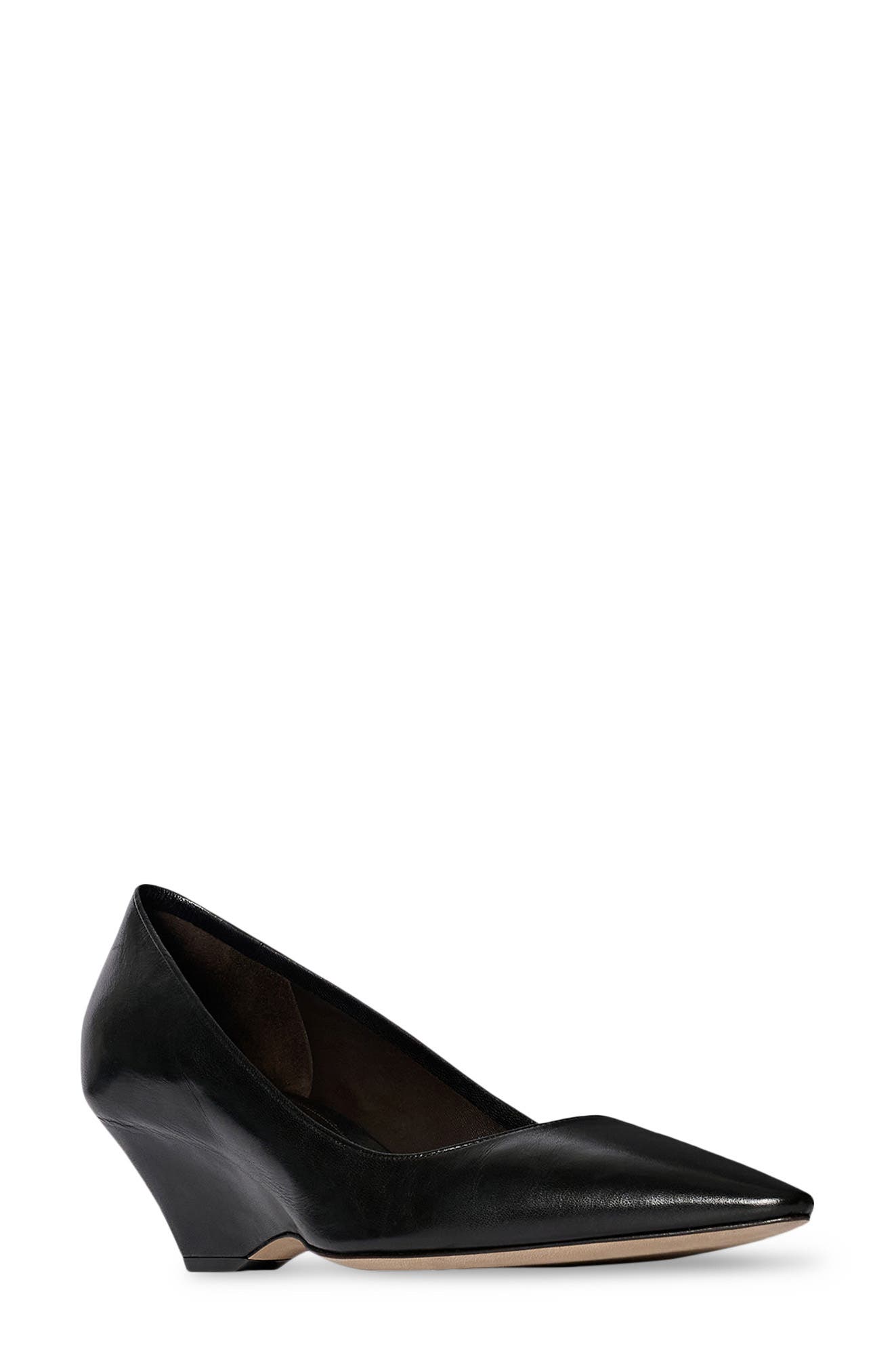 Liisa Wedge Pump, Main, color, BLACK