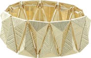 OLIVIA WELLES Elle Geode Stretch Bracelet