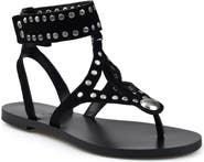 Artisan Crafted By Zigi Leessa Studded Leather Thong Sandal