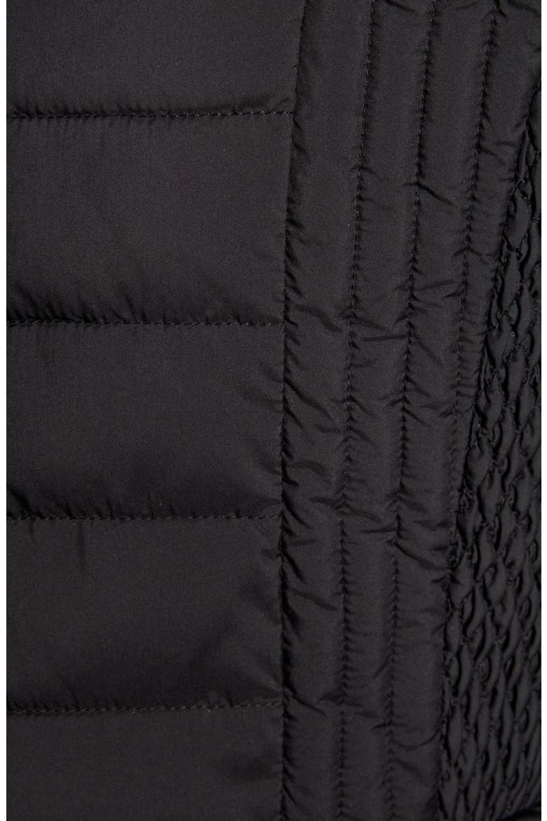 Packable Water Resistant Puffer Jacket, Alternate, color, BLACK