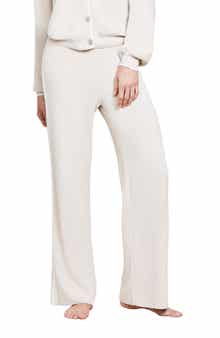 Barefoot Dreams® CozyChic® Ultra Lite® Contrast Rib Pajama Pants