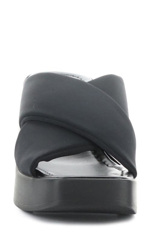 Bos. & Co. Vera Platform Sandal In Black