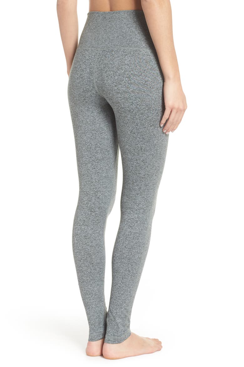 Ultrasoft Recycled High Waist Leggings, Alternate, color, GREY URBAN