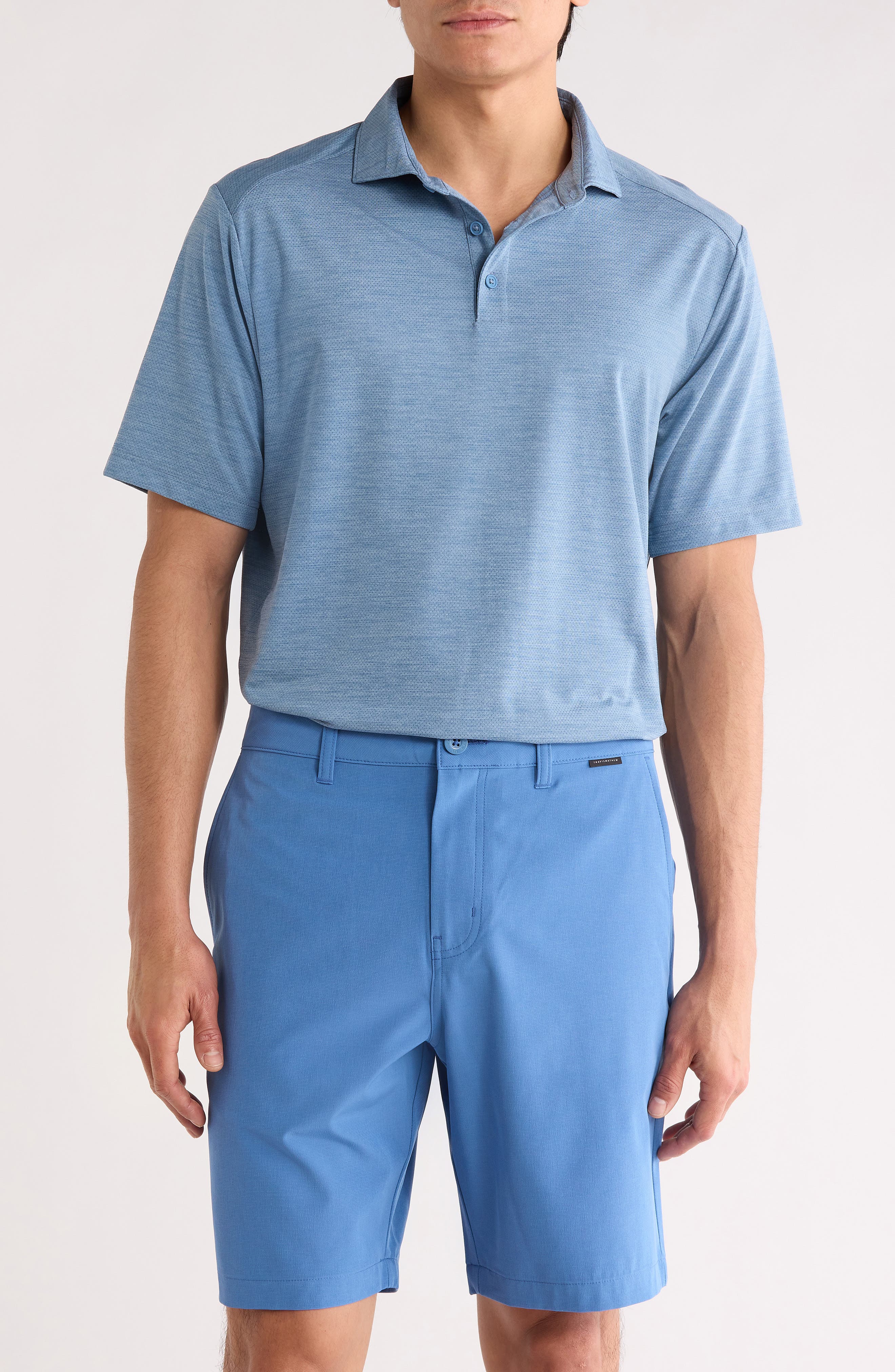 TravisMathew Heater Pro Stretch Knit Polo
