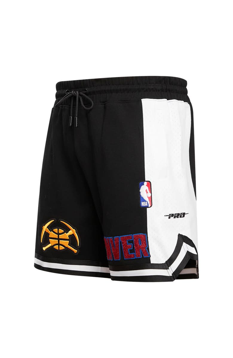 PRO STANDARD Men's Pro Standard Black Denver Nuggets 2023/24 City Edition DK Shorts, Alternate, color,