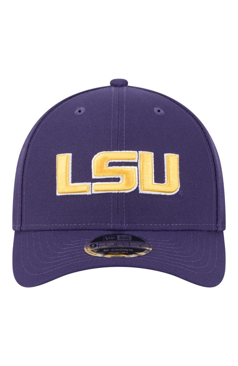 New Era Men's New Era Purple LSU Tigers Team Collective 9FORTY M-Crown Adjustable Hat, Alternate, color, Purple
