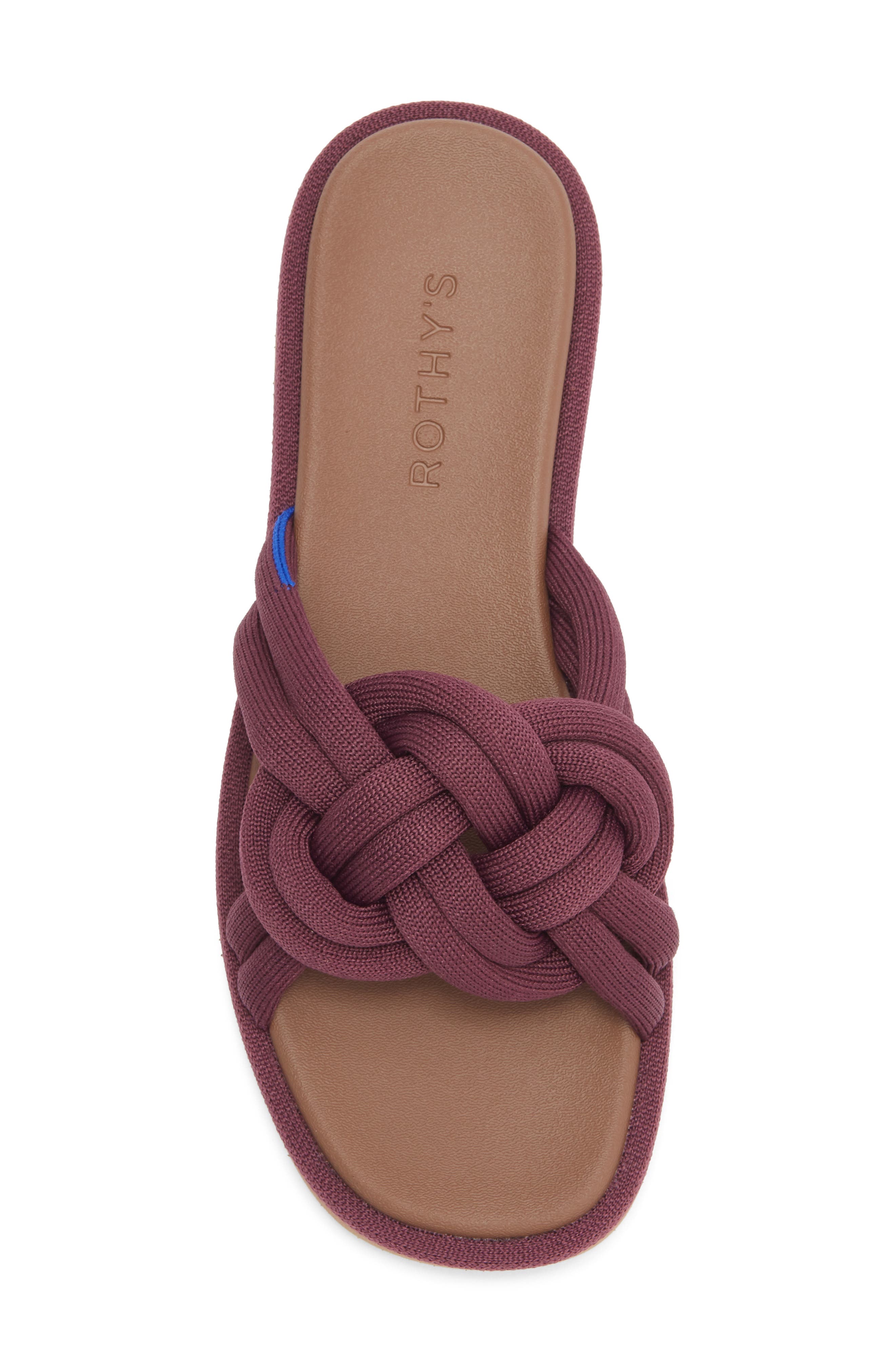 Rothy's The Summer Sandal, Alternate, color, Blackberry