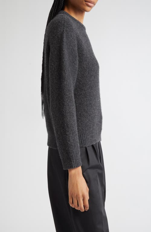 Partow London Stretch Cashmere & Silk Sweater In Gray