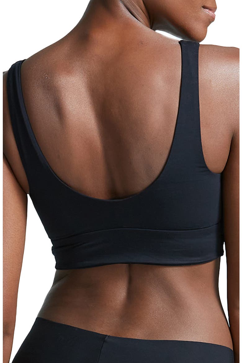 Butter Comfy Bralette, Alternate, color, BLACK