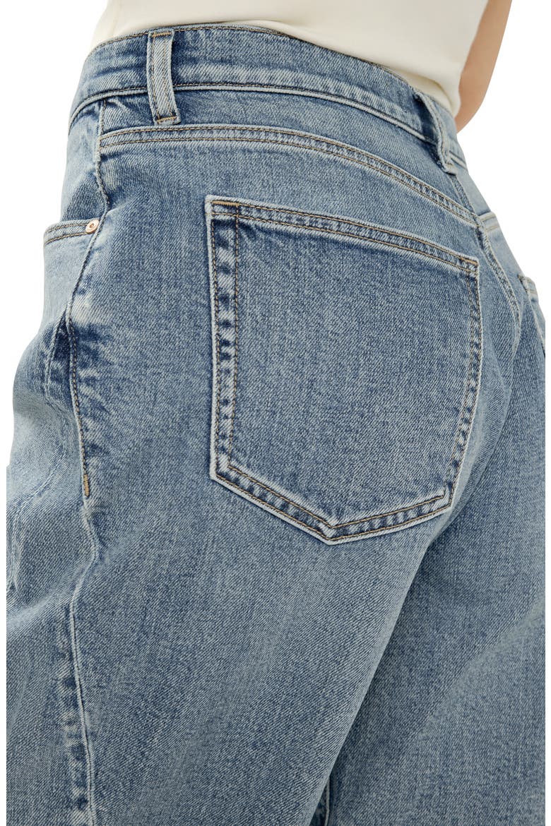 Curve Bermuda Denim Shorts, Alternate, color, MORRO