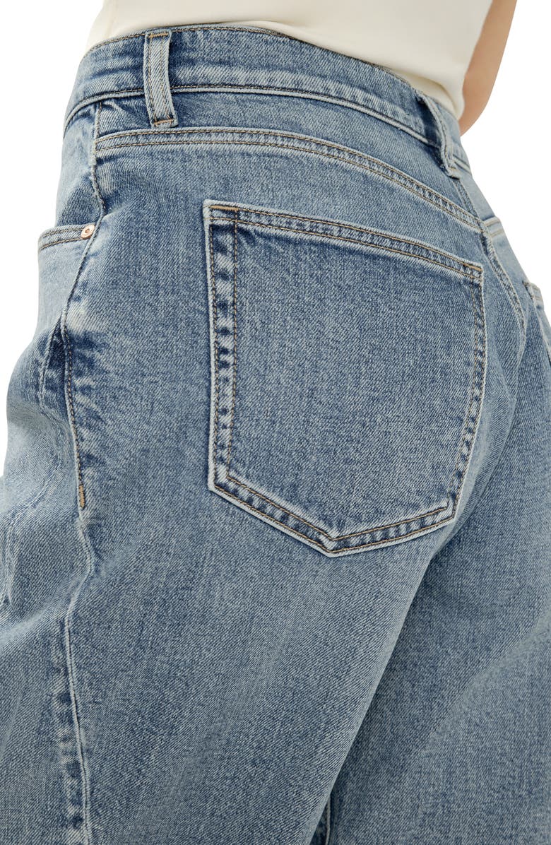 Silver Jeans Co. Curve Bermuda Denim Shorts, Alternate, color, 