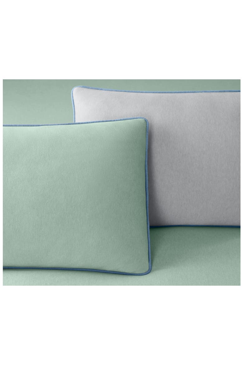 Snuggle Comforter Set, Alternate, color, SAGE/GREY