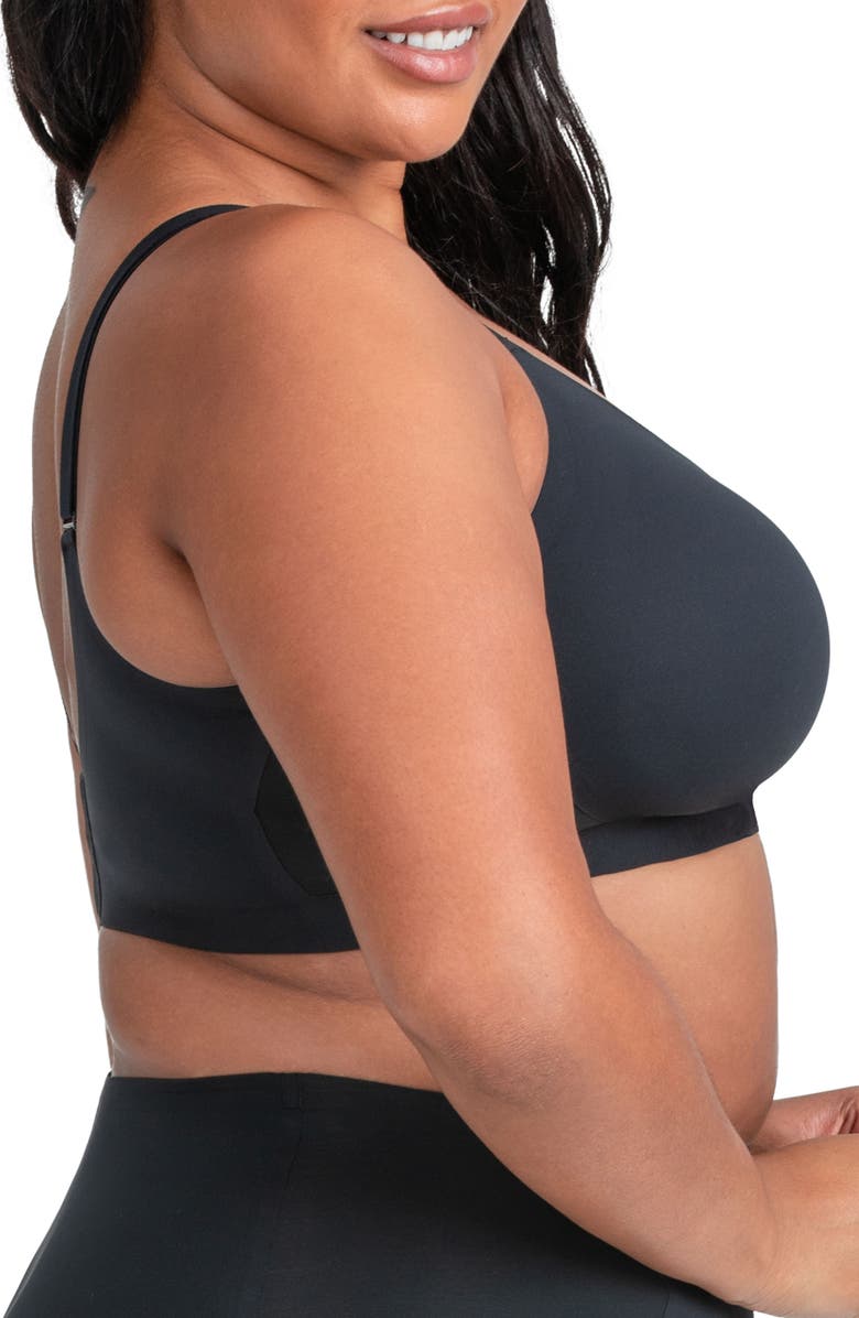 Honeylove CrossOver Wireless Bra, Alternate, color, Vamp