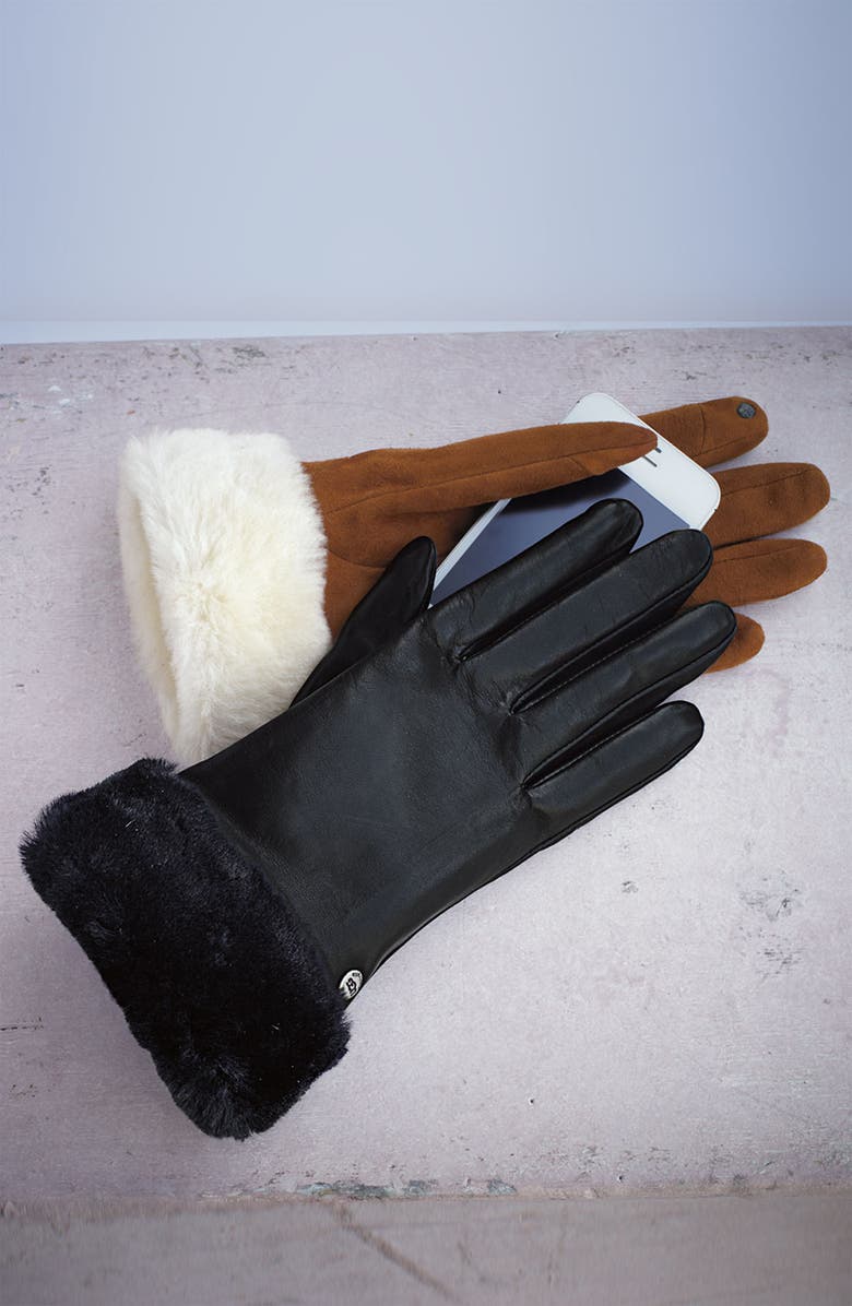 UGG<sup>®</sup> Australia 'Fashion Shorty' Tech Glove, Alternate, color,