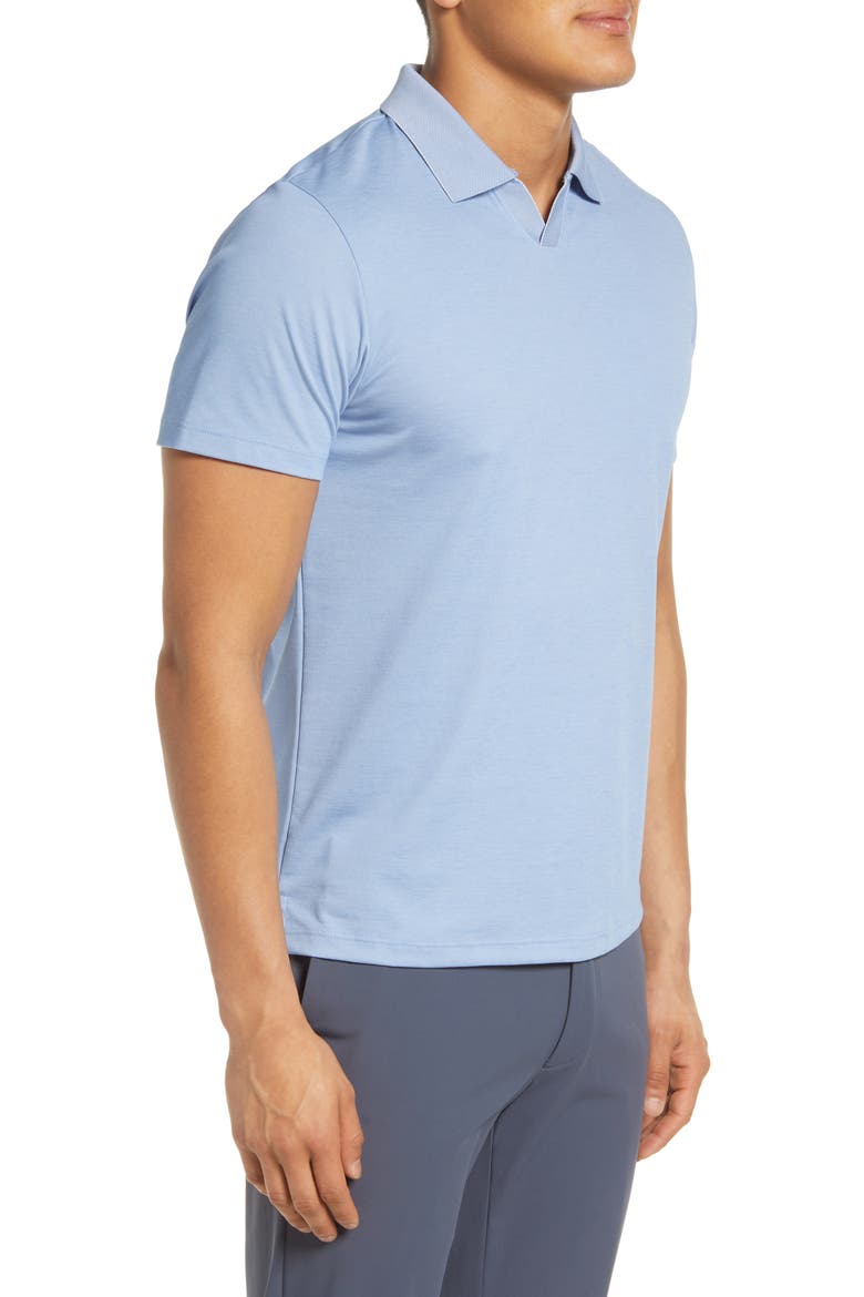 Casey Johnny Collar Polo, Alternate, color, SOFT CHAMBRAY