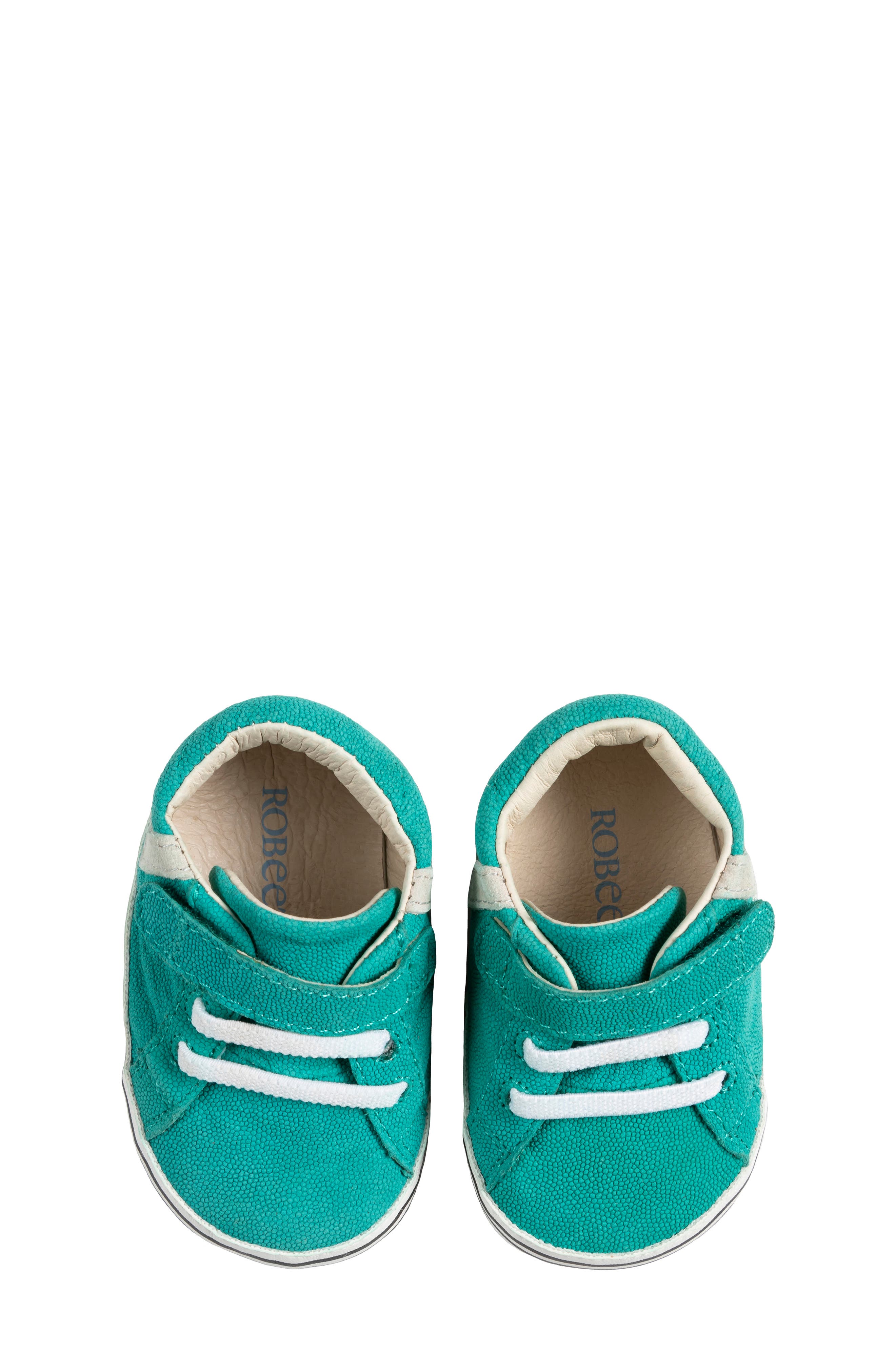 Adam Crib Sneaker, Alternate, color, GREEN