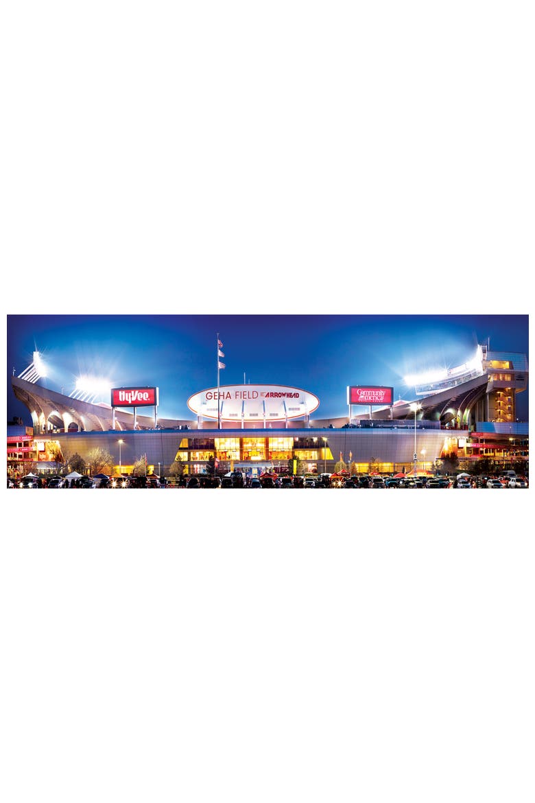 Kansas City Chiefs 1000pc Pano Puzzle, Alternate, color, Multicolor
