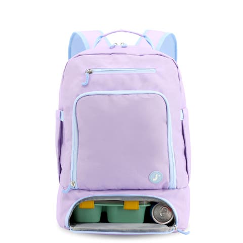 Unisex Packmate 2 in 1 School Backpack With Built-in Lunch Bag